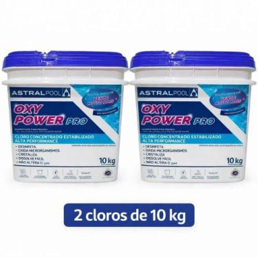 Imagem de 2 Cloros OxyPower Pro 10kg 56% - AstralPool