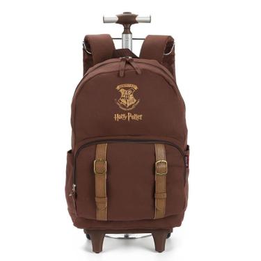 Imagem de Mochila De Rodinhas Bolsa Escolar Original Harry Potter-Unissex