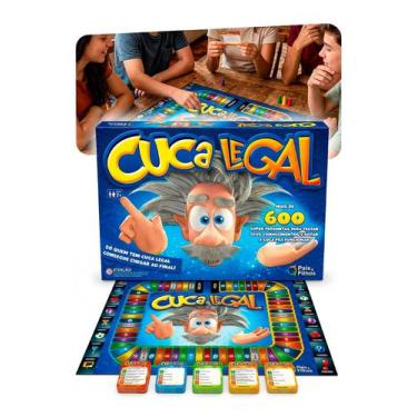 Imagem de Jogo de Tabuleiro Cuca Legal +600 Perguntas Quiz Raciocínio - Klizz