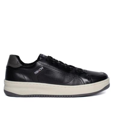 Imagem de Sapatênis Masculino Ferracini Napa Conforto Preto/Cinza-Masculino