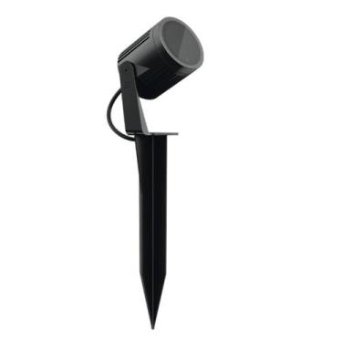 Imagem de Espeto jardim stella com grade led 18,5w 3000k bivolt preto stl23766/3