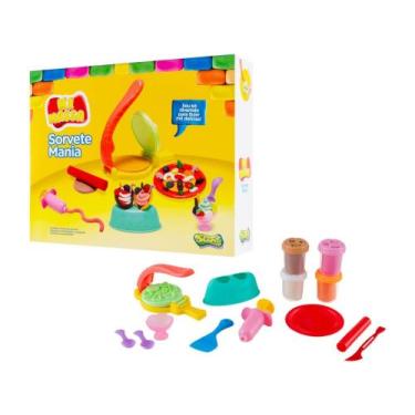 Imagem de Massinha Comidas Sorvete Mania - com Acessórios - Sunny Brinquedos