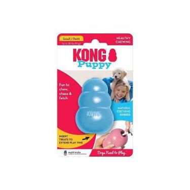 Imagem de Brinquedo para cães filhotes Interativo Recheável Puppy Borracha KONG,