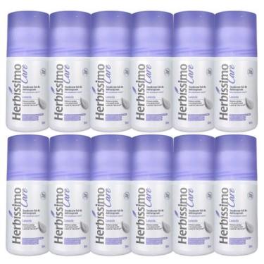 Imagem de Kit 12 Desodorante Roll-On Lavanda Herbíssimo 50Ml - Dana