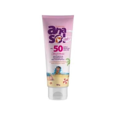 Imagem de ANASOL PROTETOR SOLAR KIDS FPS 50 - 100g - DAHUER, Colorido, Original,
