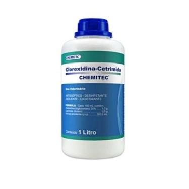 Imagem de Desinfetante antisséptico clorexidina cetrimida 1lt chemitec