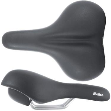 Imagem de Selim (banco) selle Royal New Molise Gel 252x204mm Preto