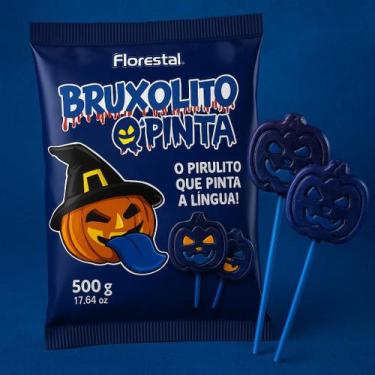 Imagem de PIRULITO FLORESTAL BRUXOLITO 500g QPINTA AZUL - ATACADOCES