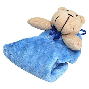 Imagem de Naninha Para Bebê Antialérgica Pelúcia Paninho de Bichinhos Baby Cor:O