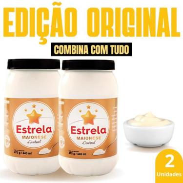 Imagem de Maionese Estrela Gourmet 470 g Kit com 2 unidades