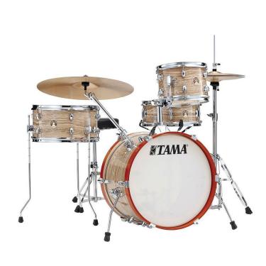 Imagem de Bateria Shell Pack Club-JAM LJK48S-CMW 4 Tambores Compacta Cream Marble Wrap Tama Drums