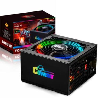 Imagem de Fonte atx 600w knup  kp-535rgb