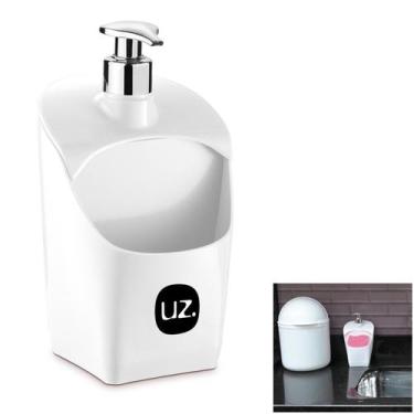 Imagem de Dispenser Porta Detergente Liquido Esponja De Pia Cozinha - UZ367 Uz, 