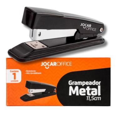 Imagem de Grampeador Metal Jocar Office 11,5cm Resistente Durabilidade - Jocar O