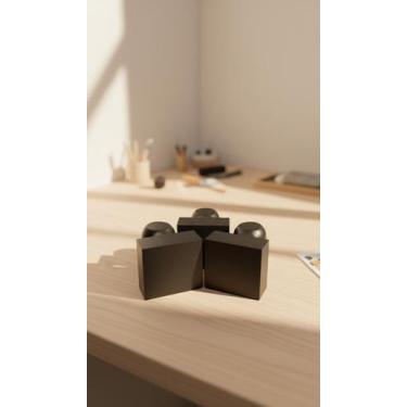 Imagem de Kit 4 Carimbos Manuais Personalizados 30x30mm - Congratulations Store