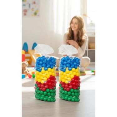 Imagem de Bolinhas Piscina 76mm 250un - Anti Quebra & Emborrachada - Congratulat