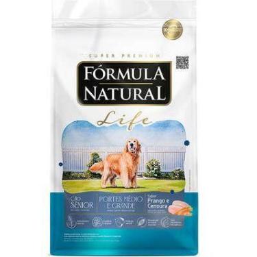 Imagem de Ração Fórmula Natural Life Super Premium para Cães Sênior Raças Médias