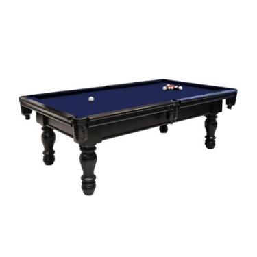 Imagem de Mesa de Sinuca/Bilhar Alto padrão - 2,20x1,18 - Nelson Bilhares, Azul 