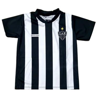 Imagem de Camiseta Bebê Atlético mg Listrada - Torcida Baby