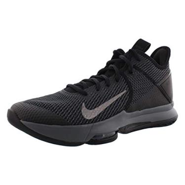 Imagem de Tênis de basquete masculino Nike Lebron Witness IV, Black/Black-iron Grey-anthracite, 8
