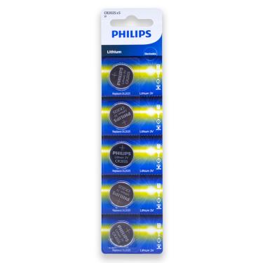 Imagem de 250 Pilhas Philips Cr2025 3v Bateria Original - 50 Cartelas