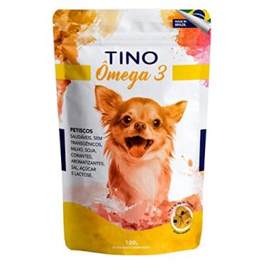 Imagem de Petiscos Saudáveis De Omega 3 Para Cachorro Cães Caes Reduz Coceira Queda De Pelo Tino 100 gr