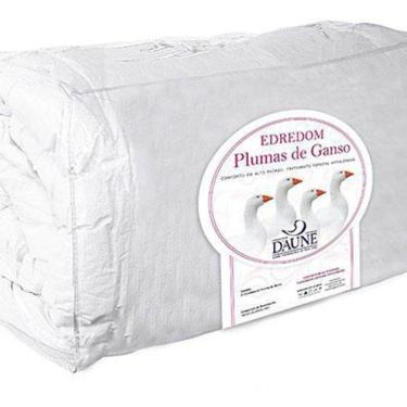 Imagem de Edredom Plumas De Ganso 290X260Cm Daune Antialérgico Branco
