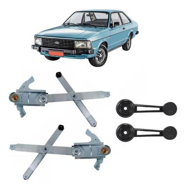 Imagem de Par Máquina Vidro Manual Manivela Corcel 2 Belina 2 78 A 81