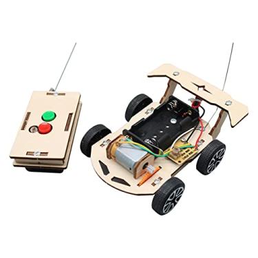 Imagem de YIJU Kits de modelos de carros de controle remoto, de tecnologia de experimentos para crianças habilidades práticas divertidas