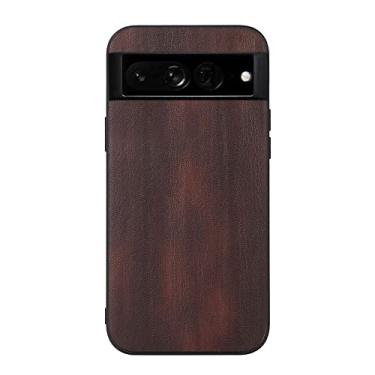 Imagem de YUNCHAO Caixa de telefone Para Google Pixel 7 Pro 5G TEXTURA DE TEXTURA PU AMARELA CASO capa para celular