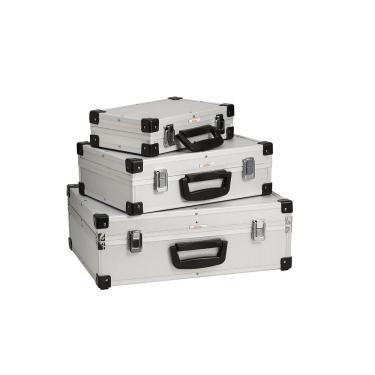 Imagem de Caixas Organizadoras de Alumínio 3 Peças Bauker