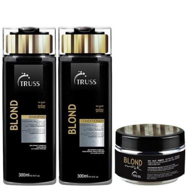 Imagem de Truss Kit Blond Shampoo E Condicionador 300ml + Máscara 180G