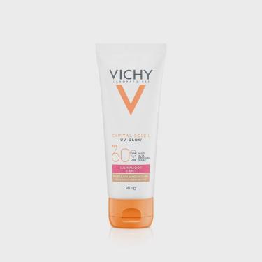 Imagem de Protetor solar facial vichy capital soleil uv-glow clara A media fps 60 40G