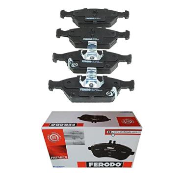 Imagem de Pastilha de Freio Dianteira City Fit 2009 até 2014 Ferodo HQF-2207AC sistema Teves