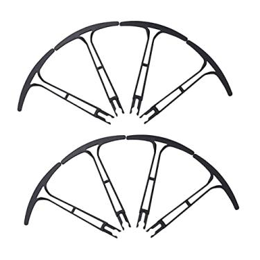 Imagem de Deevoka 8 PCS de liberação rápida do pára-choques da hélice Proteção lâminas adequadas para HS175 D65 X30 Z6 RC peças