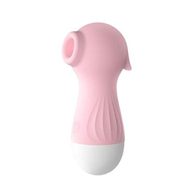 Imagem de Vibrador Feminino Sucção 10 Frequência Estimulador Clitóris Mamilos Massagem Sexual Zatla (Rosa)