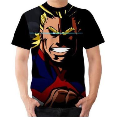 Imagem de Camiseta Camisa Personalizada All Might Heroi, Deku 10 - Dias No Estil