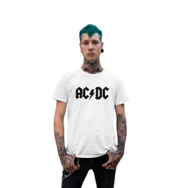 Imagem de Camiseta Masculina Banda Acdc Rock Metal Rockeiro Slim - Pk Line Shop