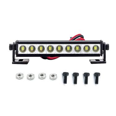 Imagem de White Roof LED Light Bar for Axial SCX10 II for Traxxas TRX4 Redcat GEN8 1/10 Scale Rock Crawler Truck