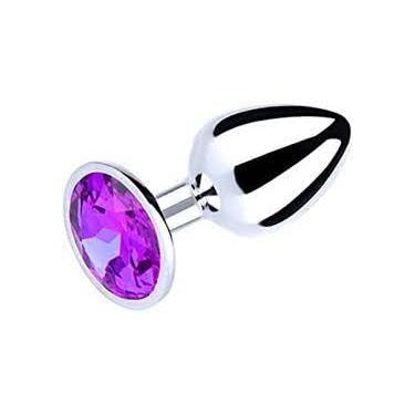 Imagem de Plug Anal M De Aço Linda Pedra Brilhante Excita Rabo Casal