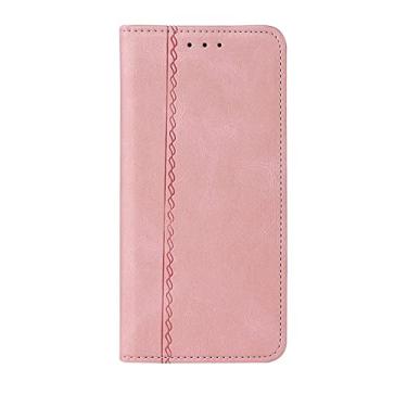 Imagem de Coldres para iPhone 14/14 Pro/14 Plus/14 Pro Max, capa de telefone flip de couro à prova de choque menina slots femininos TPU suporte de crédito compatível, ouro rosa, 14 Plus 6,7 polegadas