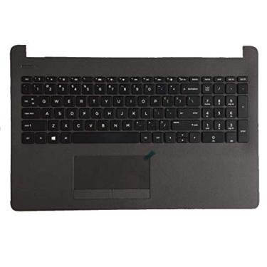 Imagem de para HP Probook 15-BS 15-BW 250 G6 255 G6 Capa de apoio de palma superior com teclado e touchpad 929906-001
