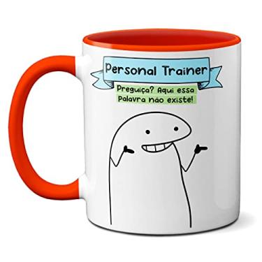 Imagem de Caneca Personal Trainer A Vida Dá Um Peso Levanta E Agacha (Vermelha)