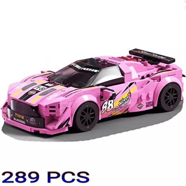 Imagem de CARRINHO DE MONTAR RACING ESTILO LEGO BRINQUEDO
