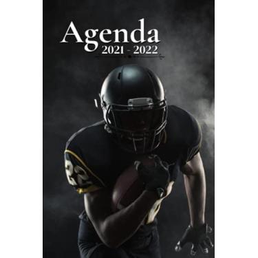 Imagem de Agenda Escolar 2021 2022: Fútbol americano | Semanal tamaño A5 para estudiantes, profesionales y particulares - (de agosto 2021 a julio 2022)