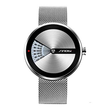 Imagem de Relógio Masculino Sinobi Relógio de Pulso Criativo Alta Moda À Prova D'agua (C1)