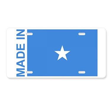 Imagem de DIYthinker Feito na Somália, Country Love Placa de carro Decoração de aço inoxidável