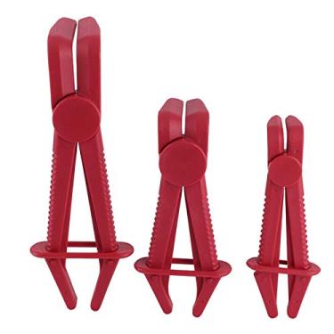 Imagem de Alicates de braçadeira de mangueira, 3 peças de nylon flexível para mangueiras de radiador de refrigerador de combustível, ferramenta de reparo de automóveis, Manutenção Automotiva