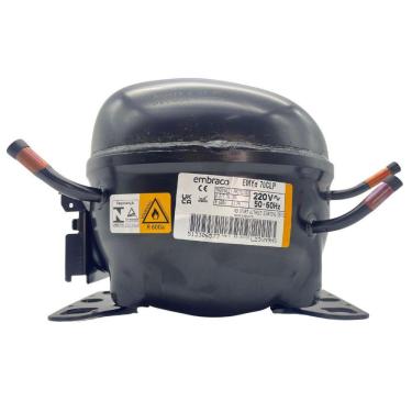 Imagem de Motor Compressor 1/5 Hp Emye70Clp Embraco Gás R600 220V