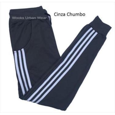 Imagem de KIT 02 CALÇAS DE MOLETOM MASCULINA SARUEL SKINNY SPORT LUXO-cinzaclaro-cinzagrafite-PP-Masculino